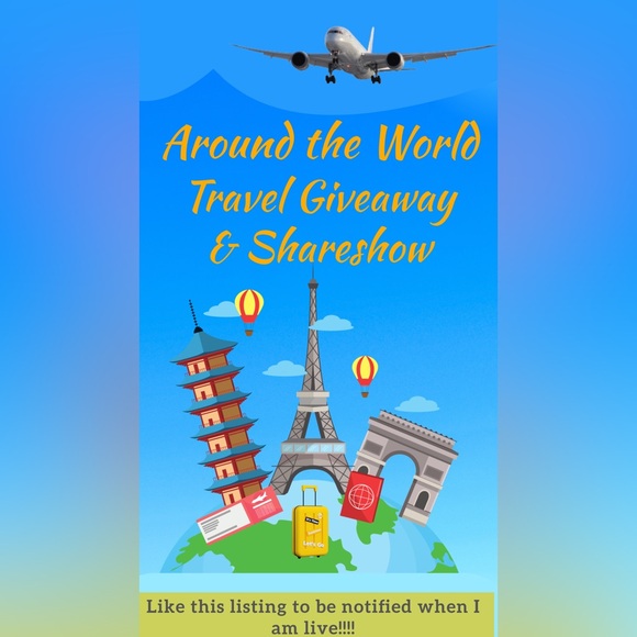 Accessories - ‼️Saturday 5.2.26‼️ Around the World Travel Giveaway & Shareshow